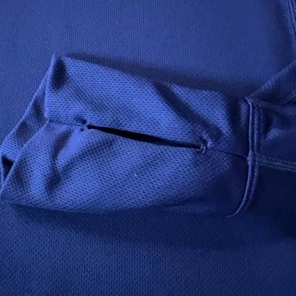 NIKE WOMENS BLUE & PURPLE LONG SLEEVE LIGHTWEIGHT ATHLETIC TOP SIZE SMALL - Picture 9 of 12